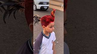 Man transforms into a real Rooster 🐓 in AGT Americas got talent 😱😂 Duo SchumacherAGTmagic [upl. by Nomla65]