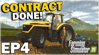 THREE FIELDS CULTIVATED amp ROCKS DESTROYED  FS25 Super Hard Mode  Episode 4 [upl. by Maziar]