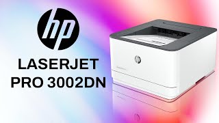 Présentation de limprimante HP LaserJet Pro 3002dn [upl. by Clauddetta]