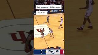 Gabe Cupps steal and assist to CJ Gunn iubb hoosiers [upl. by Orlosky]