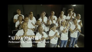 Afro Mash Up  Evolution childrens Choir [upl. by Oizirbaf341]