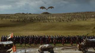 Game of Thrones Season 7 Soundtrack  Field of Fire pt 1 EP 04 Dothraki amp Dragon attack [upl. by Meesak]