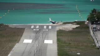 Plane Crash in the Caribbean  SBH St Barth [upl. by Naima534]