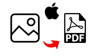 How to Convert Photos to PDF on iPhone  iOS 18 [upl. by Ayr]