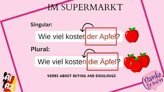 Wie viel kostet  Learn German Easily  language Learners A1 A2 B1 [upl. by Aubrie]