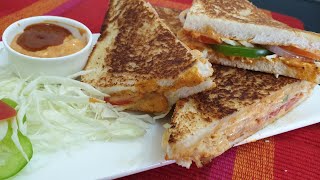 Street Style Peri Peri Sandwitch मुंबई रोड साइड पेरी पेरी सैंडविच [upl. by Susann]