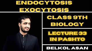 Endocytosis and Exocytosis Explained By Basharat Ali  Class 9th Biology [upl. by Yxel]