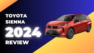 2024 Toyota Sienna review [upl. by Einnahpets]