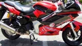 150cc Super Hornet Automatic Motorcycle Scooter 2022 [upl. by Haelat]