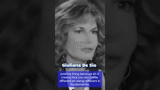 Giuliana De Sio parla di sentirsi quotstranaquot [upl. by Yrdnal143]