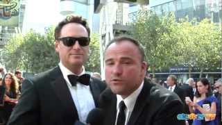 Todd J Greenwald amp David Deluise Talk quotWizardsquot at the Creative Arts Emmys [upl. by Pennebaker]