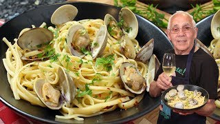 Linguine with Clams Recipe [upl. by Onateag]