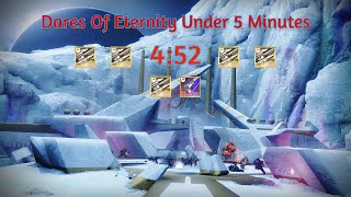 Dares Of Eternity World Record Speedrun Under 5 Minutes 452  Destiny 2 [upl. by Atined]