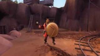 Team Fortress 2 Spartan Soldier Pack CUSTOM TAUNT [upl. by Seafowl73]