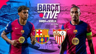 🔴 BARÇA LIVE  FC BARCELONA VS SEVILLA  LA LIGA 2425 ⚽ [upl. by Savell50]