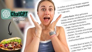 CHATGPT bestimmt 24h mein Essen riesiger Fail  I Marenmorereal [upl. by Alliber]