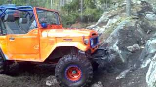 salainen 13409 toyota bj40 with hj60 engine and coil springs [upl. by Gowrie]