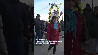 Con procesión y misa los fieles de Río Gallegos celebraron el Día de San Cayetano [upl. by Denbrook]