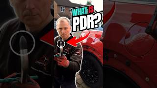 THIS is PAINTLESS DENT REMOVAL PDR  pdr shorts [upl. by Brit]