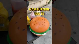 HAMBURGER 100 TỆ food [upl. by Strohben]