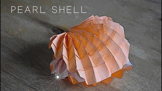 Origami  Shell 貝 Tsuda Yoshio [upl. by Ynogoham]