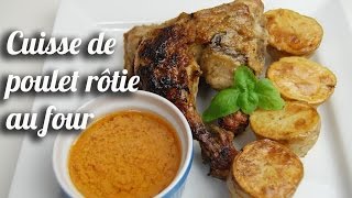 Cuisses de Poulet rôties au four Marinade africaine [upl. by Nivlad88]