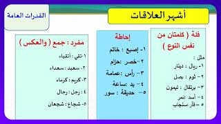 قدرات لفظي  الحلقة الأولى  تأسيس التناظر اللفظي  تدريبات [upl. by Ebbie]