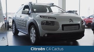 Citroen C4 Cactus 20152017 Walkaround  Evans Halshaw [upl. by Nirrat]