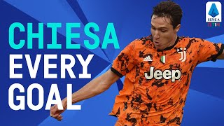 EVERY Federico Chiesa Goal This Season  Top Scorers 202021  Serie A TIM [upl. by Steffie]