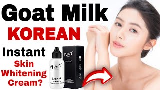 KAKAXI Goat Milk Korean Skin Whitening Cream Review Instant Fairness Benefit Uses amp Sideeffects [upl. by Adnilam314]