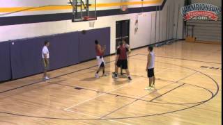 Create Aggressive Post Play with the quot3 Man Reboundingquot Drill [upl. by Chapel]