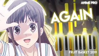 Again  Fruits Basket 2019 OP  Beverly piano [upl. by Miner]