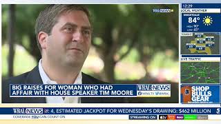 Big raises for woman who was dating North Carolina House speaker [upl. by Xavler]