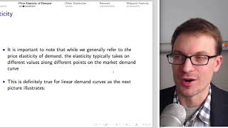 Microeconomics Lecture 6 Elasticity [upl. by Sebastian]