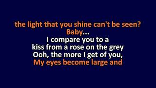 Seal  Kiss From a Rose  Karaoke Instrumental Lyrics  ObsKure [upl. by Yelrahc]