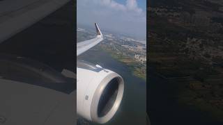 Vistara flight flying from Bangalore flightvideo flyingcloud flying vistaraairlines [upl. by Shulamith]