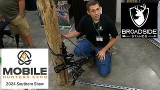 Broadside Stands  2024 Mobile Hunters Expo Southern Show [upl. by Doxia]