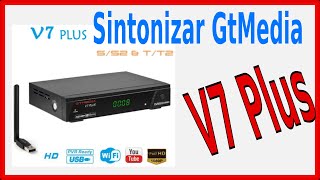 Cómo SINTONIZAR el Freesat GtMedia V7plus [upl. by Ariajaj]