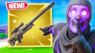 fortnite added a NEW SNIPER [upl. by Aleb]