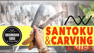 AFFORDABLE amp SHARP Rockingham forge knife  Santuko amp Carving knife [upl. by Mariska]