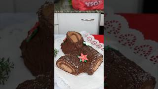 TRONCO NAVIDEÑO  receta fácil LaDulcepedia [upl. by Bank228]