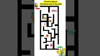 Maze Game Puzzle Relaxing Game Find the path Mind Game Help me Puzzle [upl. by Eanar]