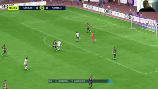 Toulouse  My reactions and comments gameplay EA Sports FC 24 [upl. by Kcirdorb731]