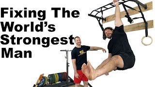 Fixing The Worlds Strongest Man Martins Licis Part 2 [upl. by Twedy]