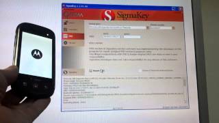 Motorola MB200 IMEI repair with Sigma [upl. by Drol]