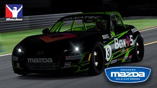 iRacing Advanced Mazda MX5 Cup Series  Lime Rock Park  30M 3 L Frey POV [upl. by Idisahc]