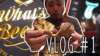 Der BESTE BURGERFREAKSHAKE der WELT  WHATS BEEF in MÜNSTER im TEST VLOG deutsch [upl. by Enyrat]