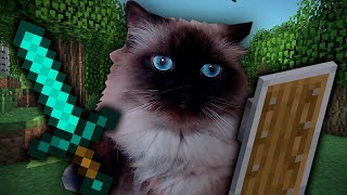 MI GATO JUEGA MINECRAFT [upl. by Lacim]