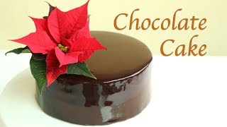 세상맛있는 크리스마스 초코케이크 글라사쥬 성공 꿀팁 Heavenly Christmas chocolate cake amp mirror glaze tips 非常美味的巧克力蛋糕 [upl. by Babbette]