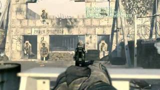 Call of Duty 4 Modern Warfare 2 Полоса препятствий за 22 6 сек [upl. by Ahsirat]